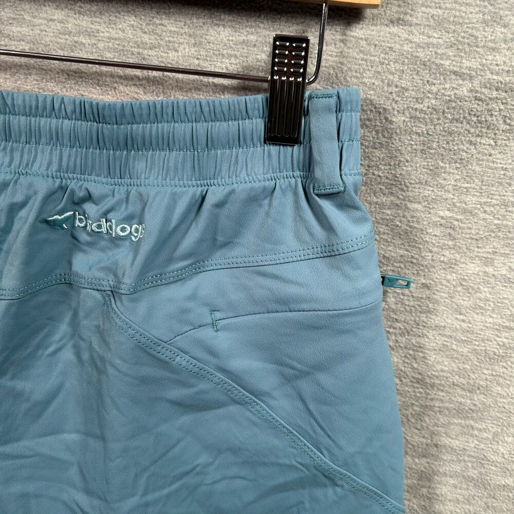 Birddog Shorts Mens M Blue Lined 7" Inseam Regular Stretch Orange Performance - Picture 10 of 11